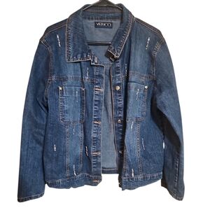 VEZUCCI BLUE JEAN JACKET